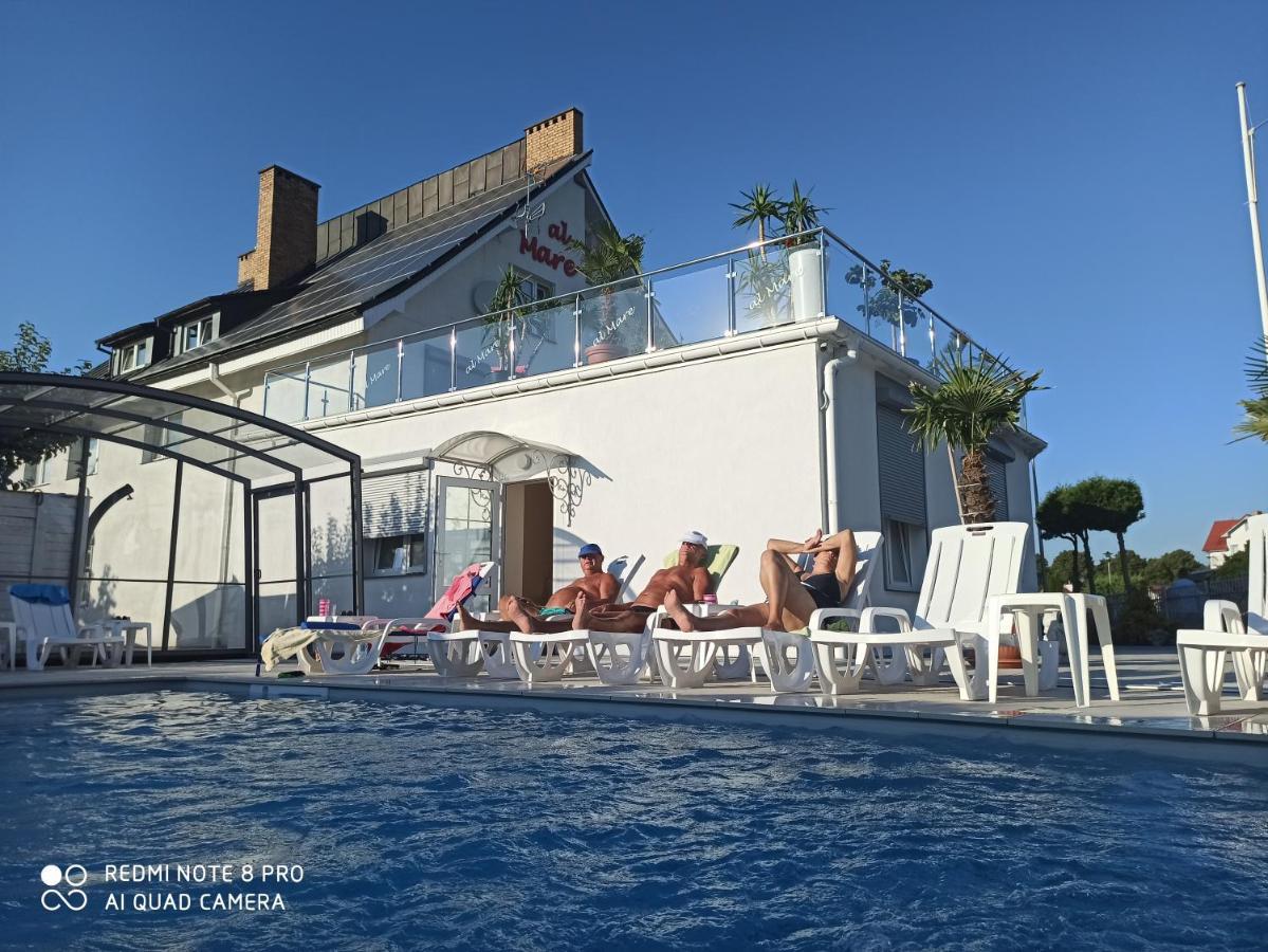 Al Mare-Villa Z Klimatyzacja Устроне Морске Екстериор снимка